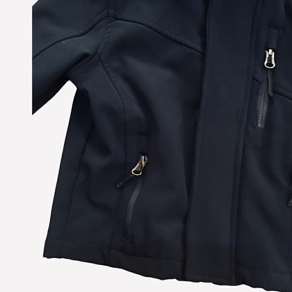 Reebok Boys Jacket W/Hood Size 2T Blue Winter Coat Double Zipper - Picture 2 of 6